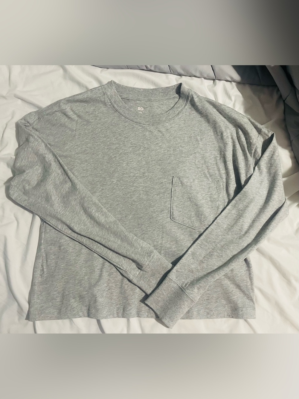 Women’s grey long sleeve x-small